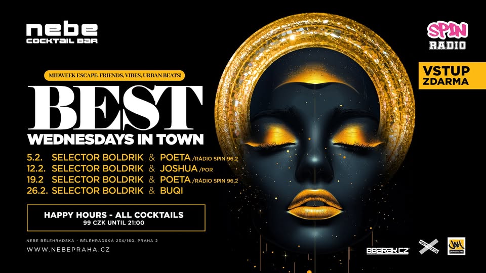 BEST WEDNESDAYS IN TOWN : Poeta & Selector Boldrik