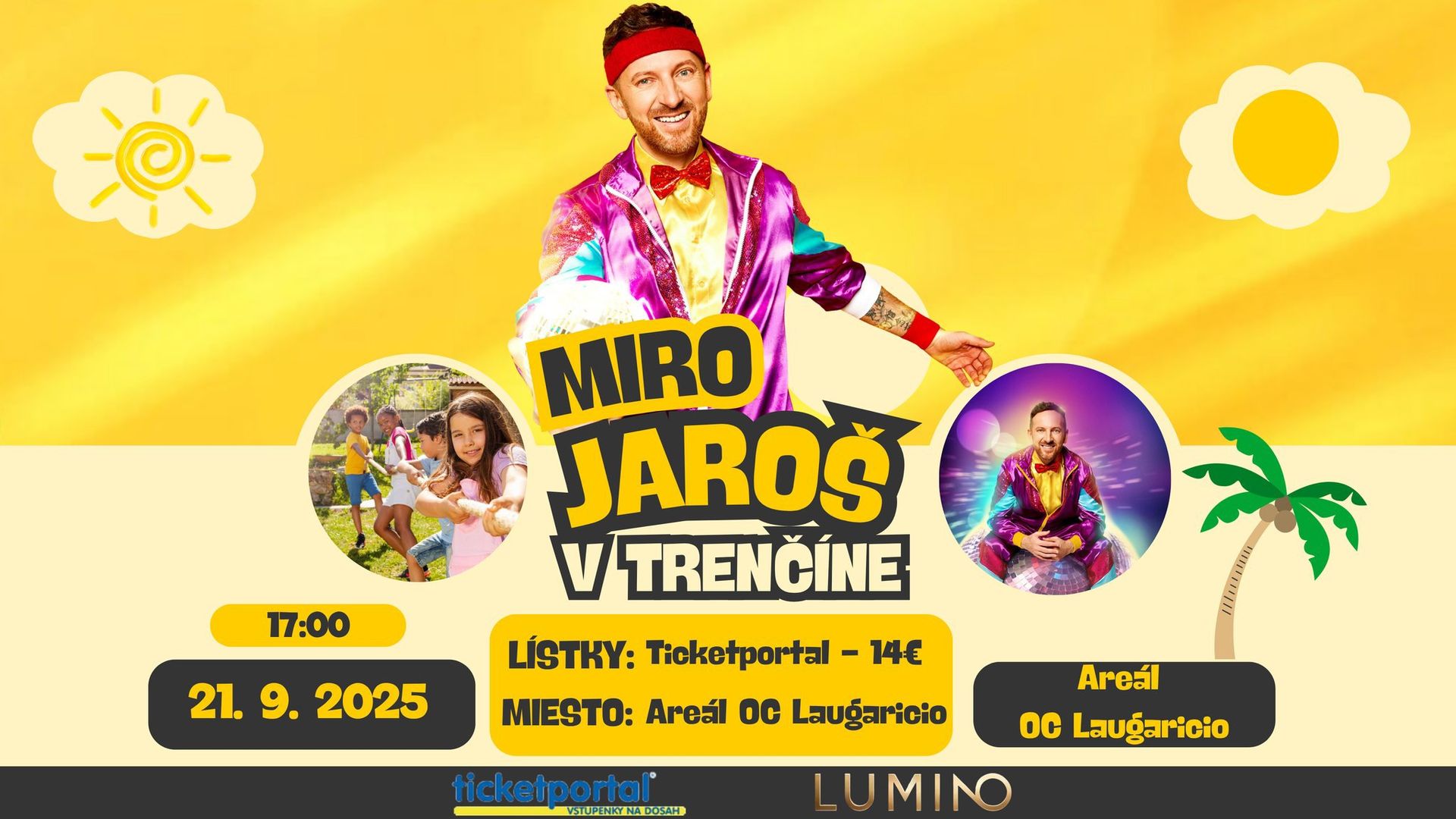Miro Jaroš v Trenčíne 🥳