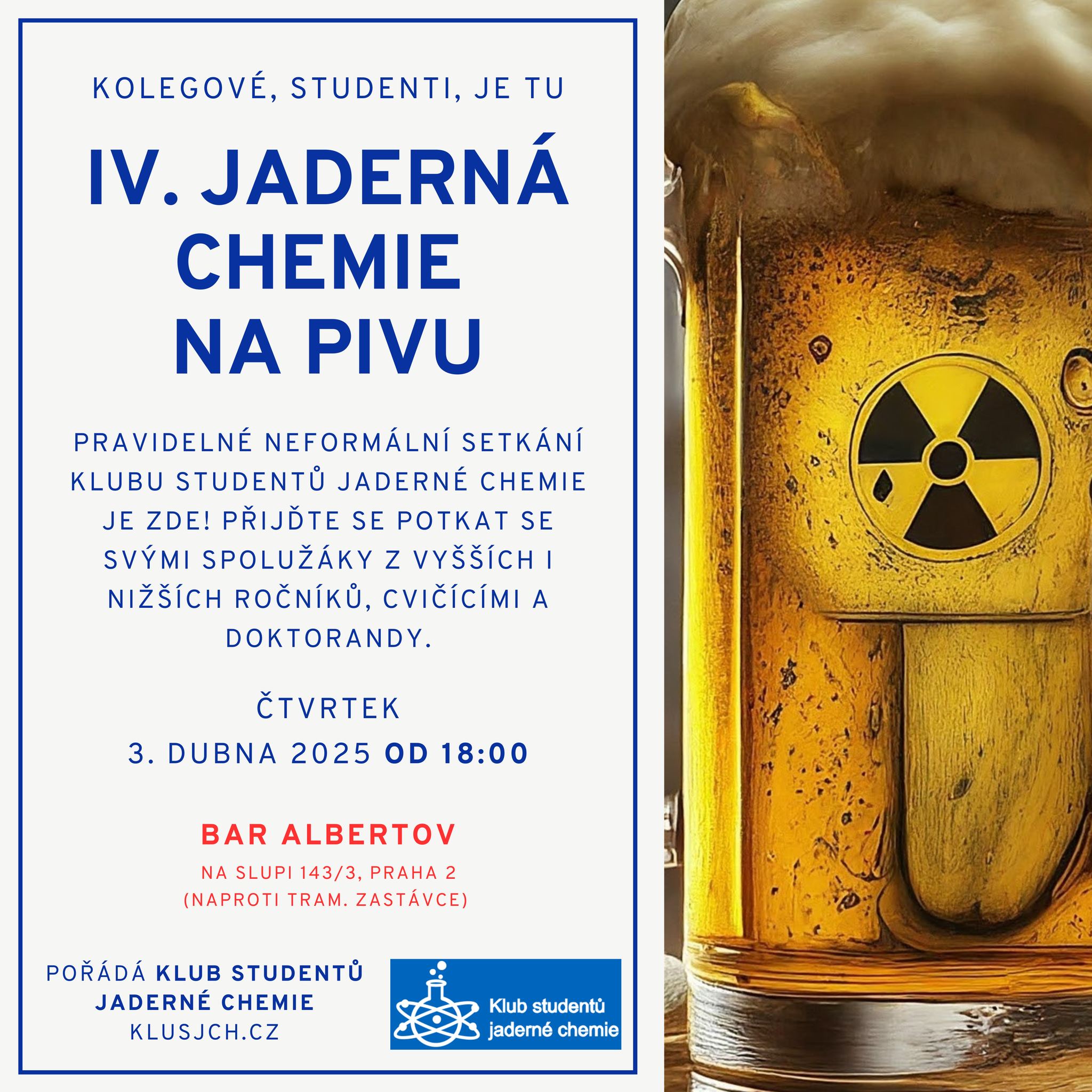 IV. jaderná chemie na pivu