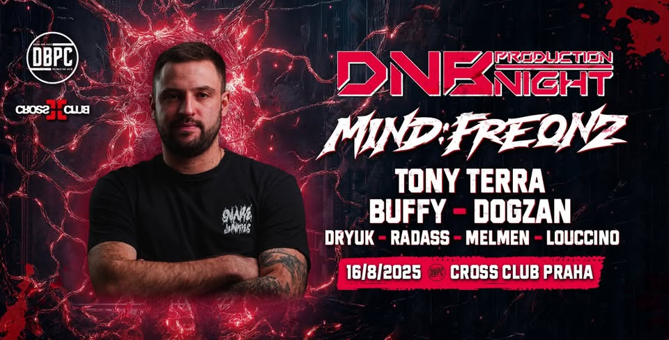 DNB PRODUCTION NIGHT w/ MIND:FREQNZ - CROSS PRAHA