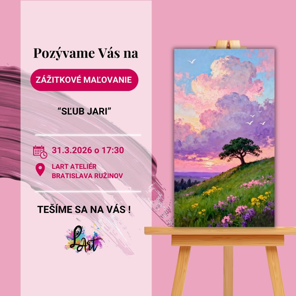 Zážitkové maľovanie- Sľub jari