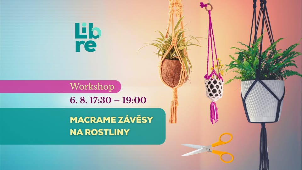 Workshop: Macramé závěsy na rostliny