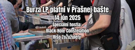 Burza LP platní v Prašnej bašte