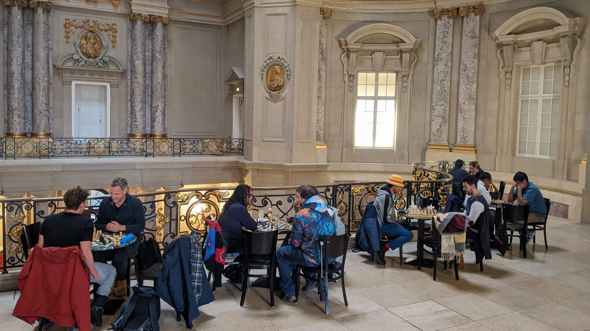 Saturday Morning Chess at the Bode Museum