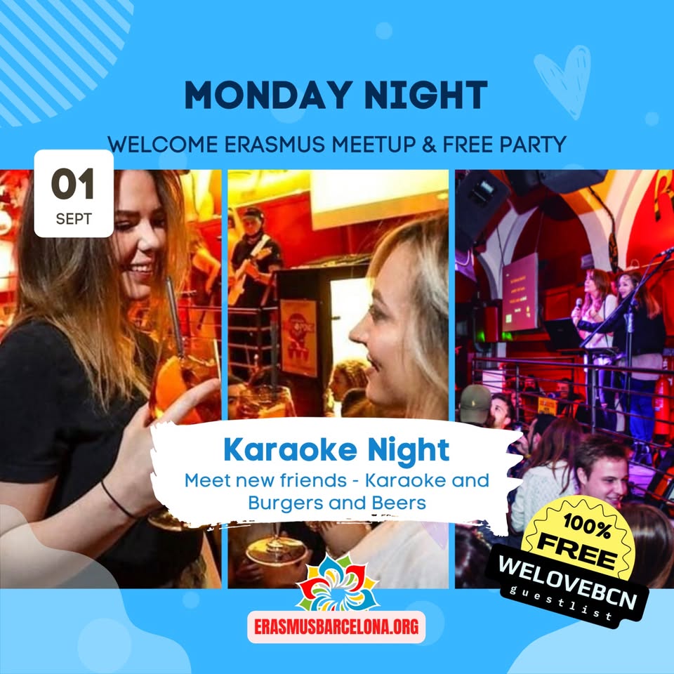 Monday Welcome Erasmus Karaoke at RED GARTER