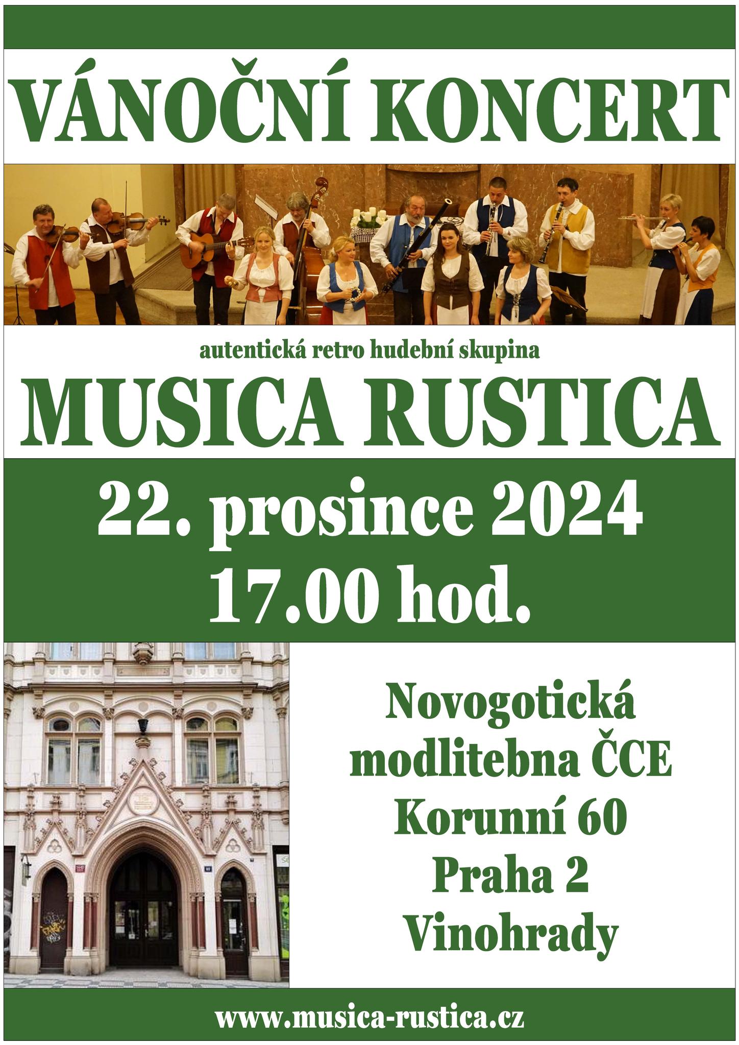 Vánoční koncert nejen českých písní a koled