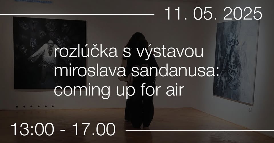 Rozlúčka s výstavou Miroslava Sandanusa: Coming Up for Air
