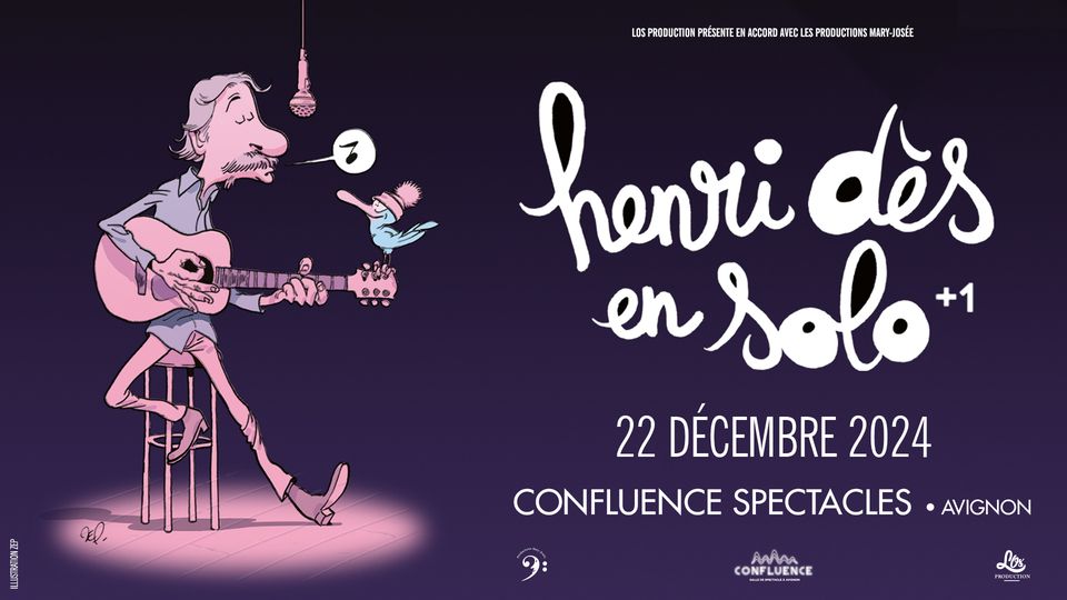 Henri Dès en Solo + 1 • Confluence Spectacles • 22/12/24