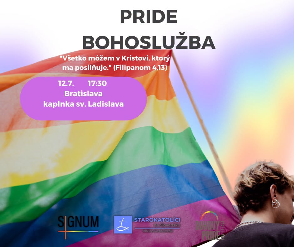 PRIDE mesiac: BOHOSLUŽBA