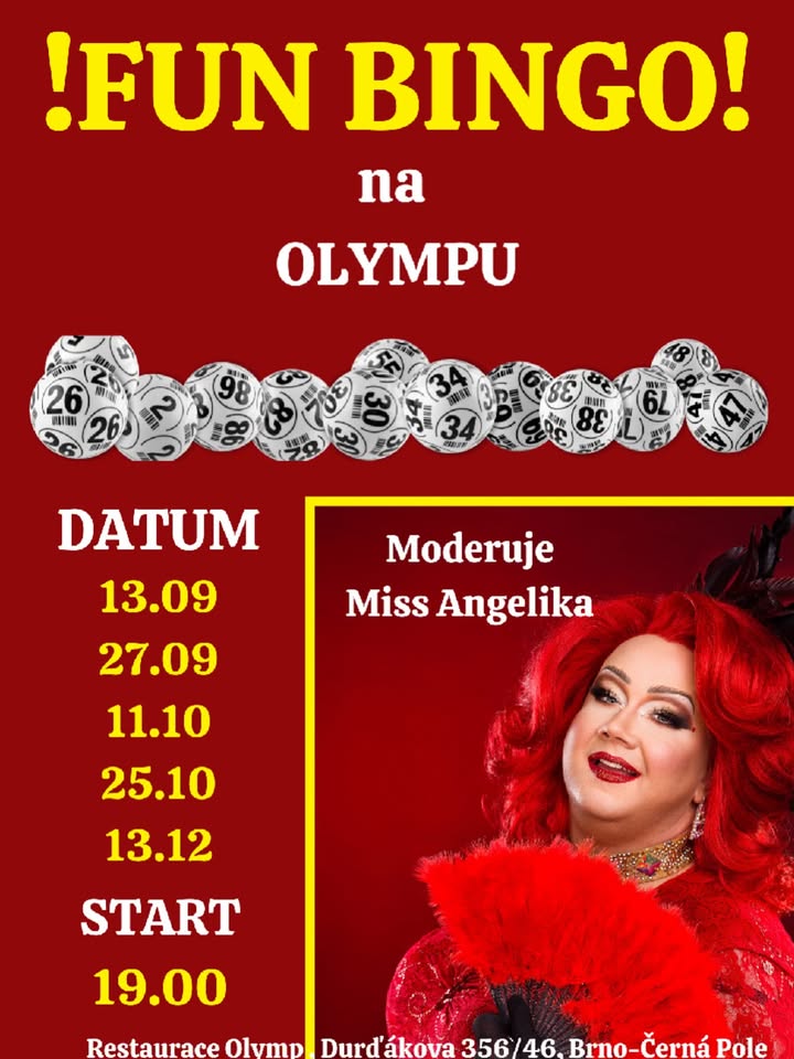 FUN BINGO NA OLYMPU!