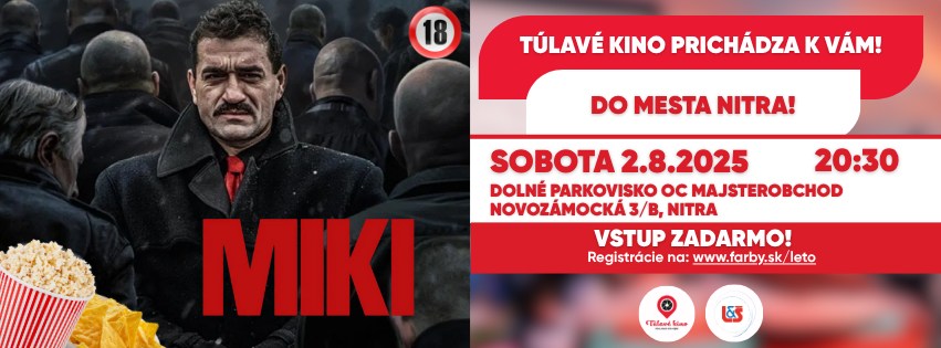 Túlavé kino prichádza do Nitry! Premietame film MIKI!