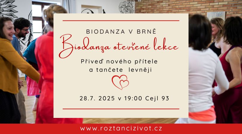 Letní otevřený večer Biodanzy