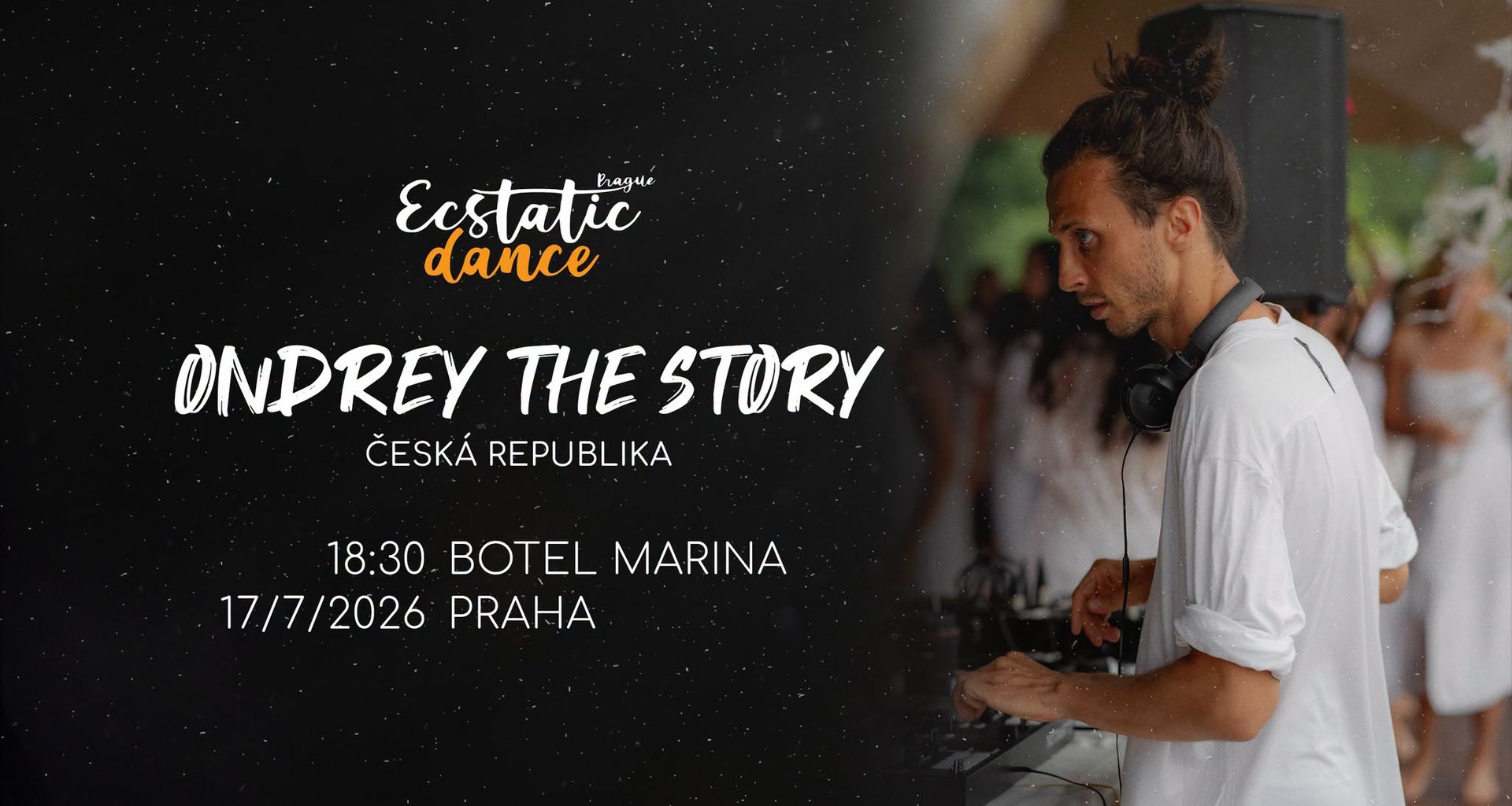 WHITE ECSTATIC DANCE PRAGUE #174 NA LODI | Ondrey the Story