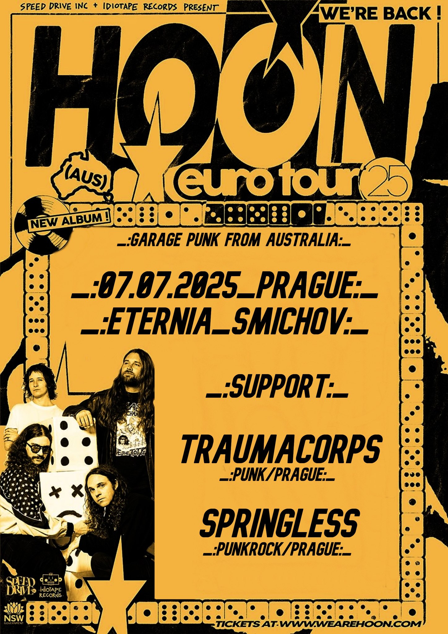 HOON (AUS) // TRAUMACORPS (CZ)