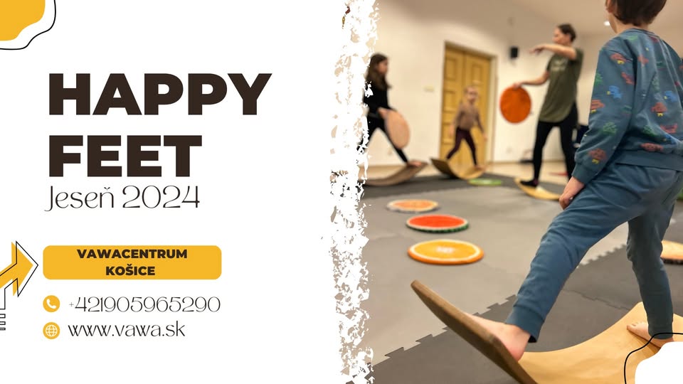 VAWA happy feet jeseň 2024 Vawacentrum