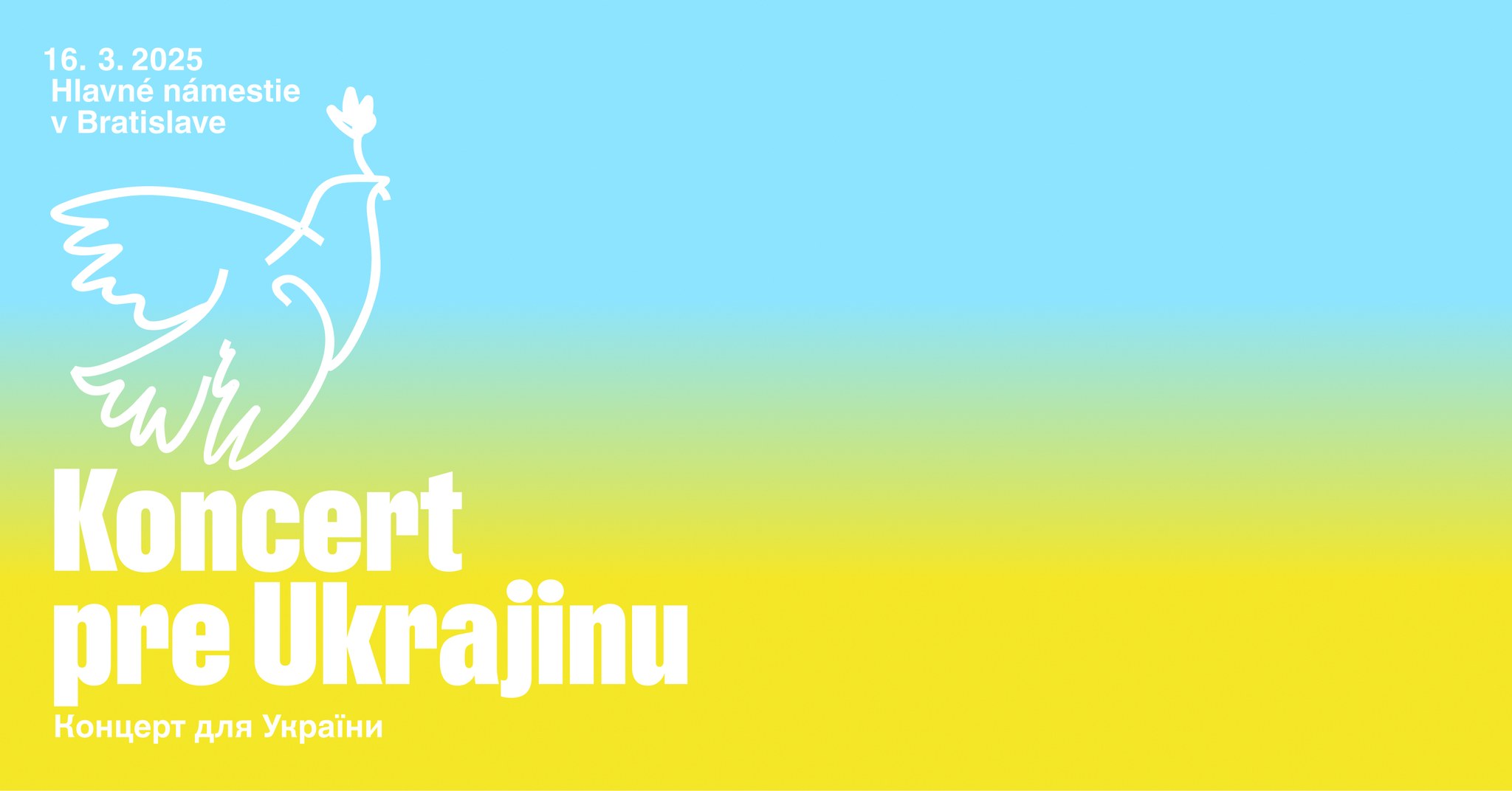 Koncert pre Ukrajinu / Концерт для України