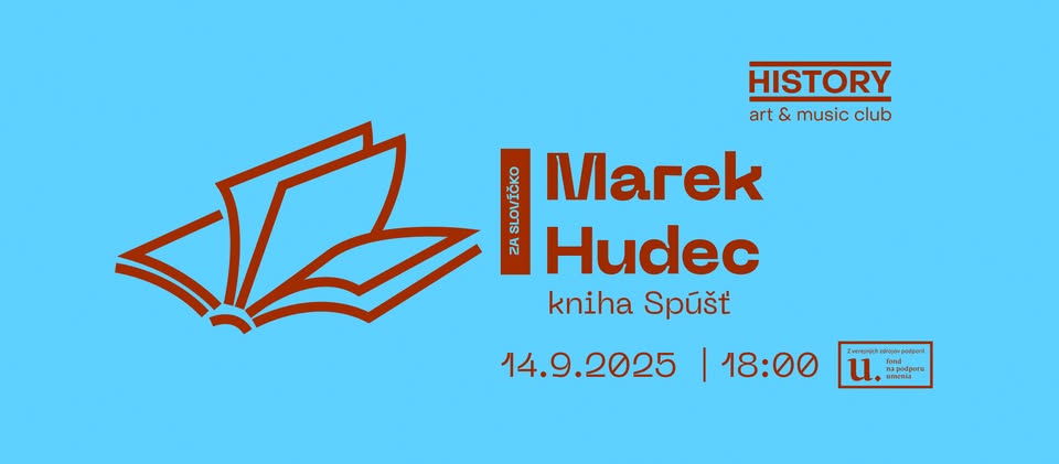 Za Slovíčko s Marekom Hudecom o knihe Spúšť