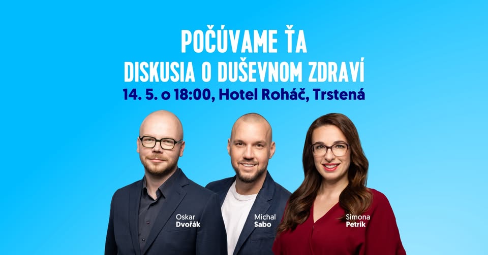 Počúvame ťa | Diskusia o duševnom zdraví