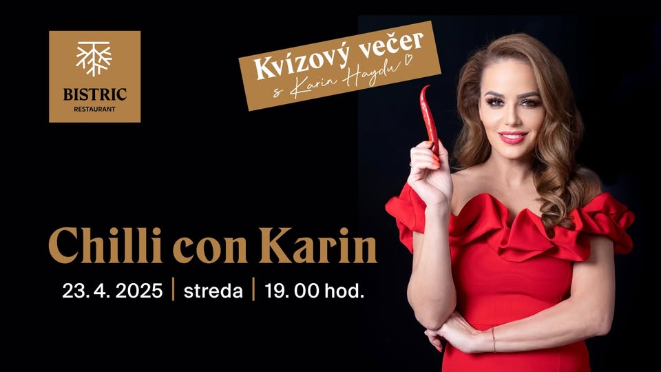 Chilli con Karin - kvízový večer v BISTRIC Restaurant