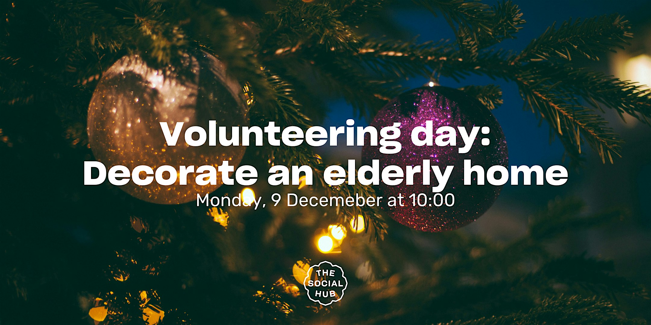 Volunteering day: Decorate an elderly home
