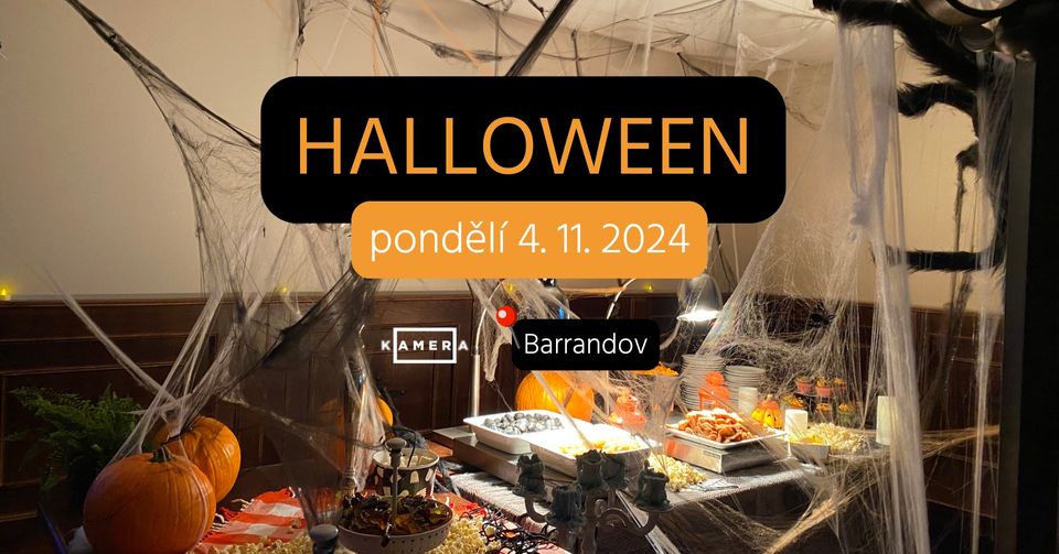 🎃👻 Halloween v restauraci Kamera na Barrandově