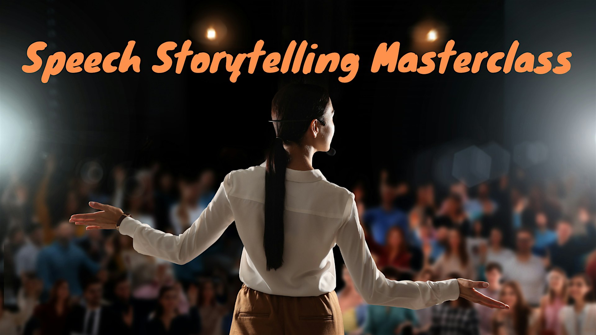 Speech Storytelling Masterclass Bratislava
