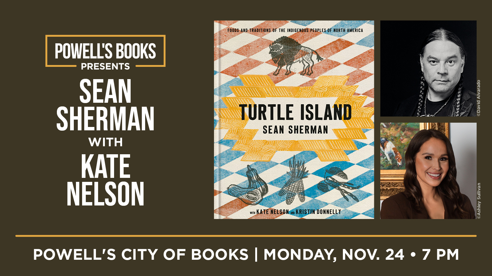 Powell's Presents: Sean Sherman in Conversation With Kate Nelson