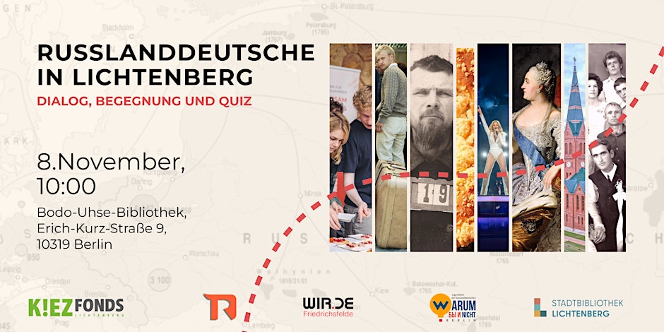 Russlanddeutsche in Lichtenberg: Dialog, Begegnung & Quiz