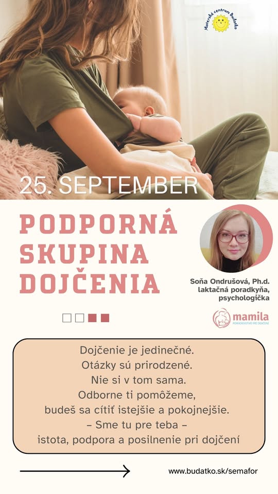 🤱 Podporná skupina dojčenia 👶