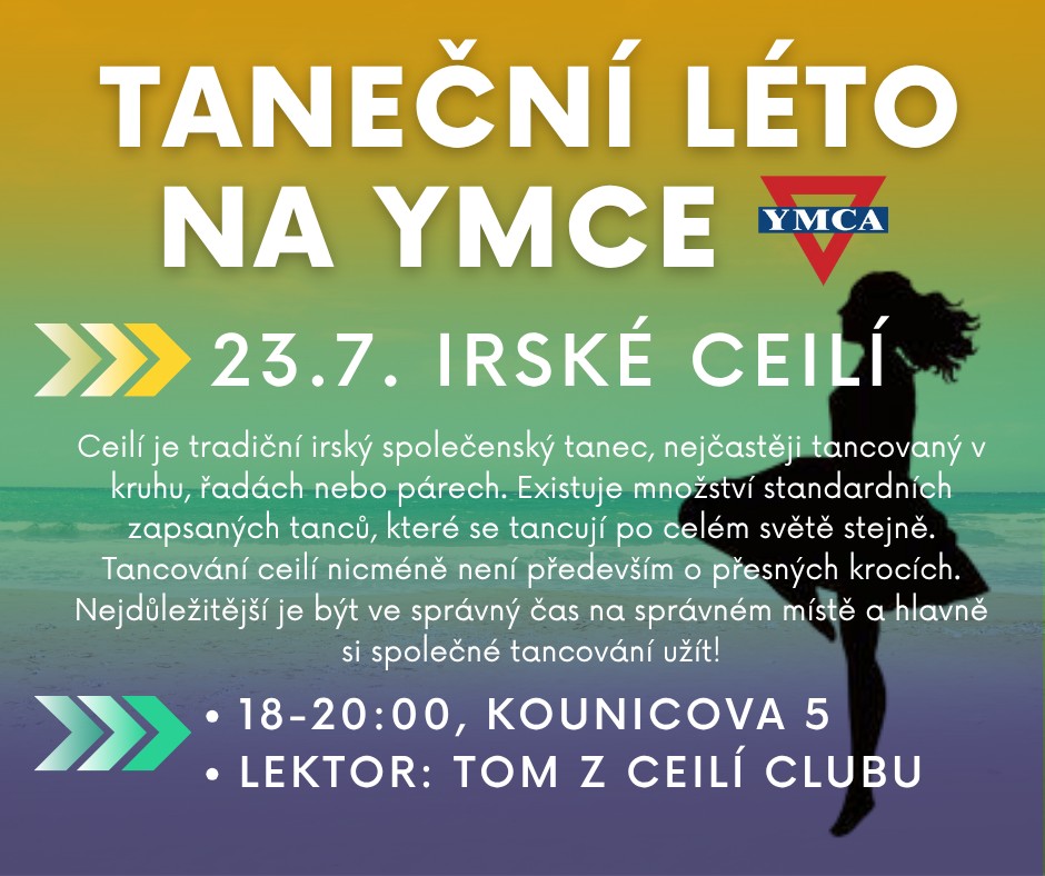 Taneční léto na Ymce - Irské Ceilí