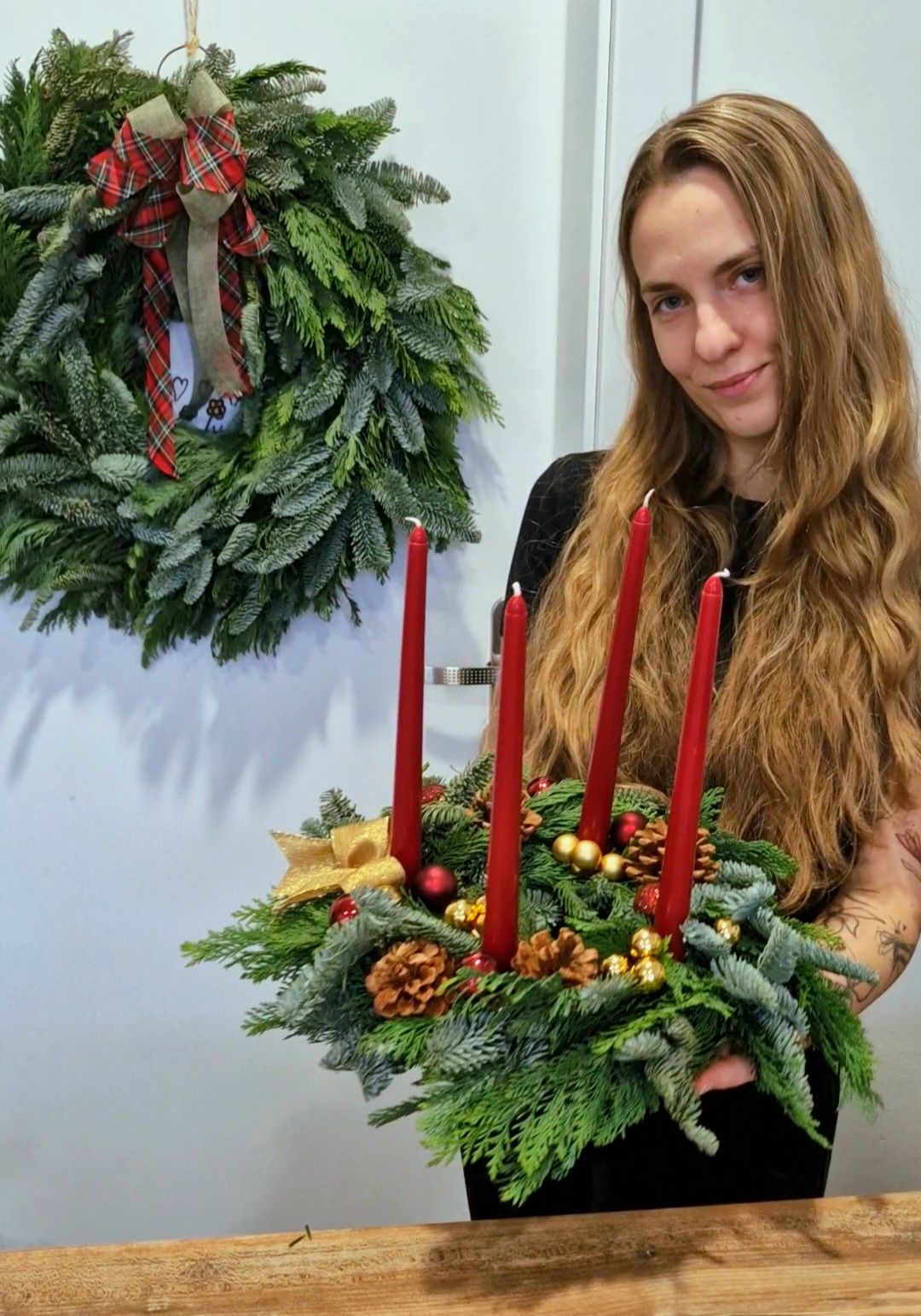 workshop adventný veniec
