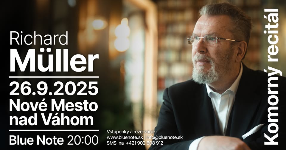RICHARD MÜLLER – KOMORNÝ RECITÁL