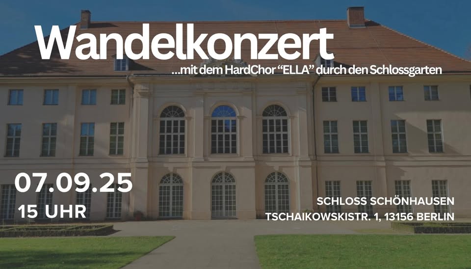 Wandelkonzert im Schlossgarten