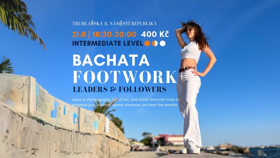 Bachata FOOTWORK Workshop 👟 for all genders (1,5h)