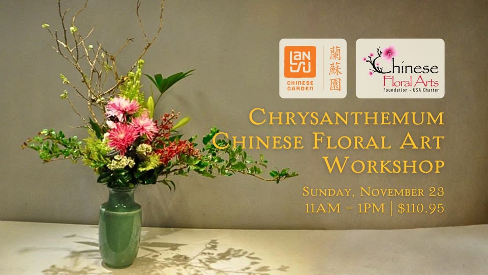 Chinese Floral Arts Foundation Workshop: Chrysanthemums