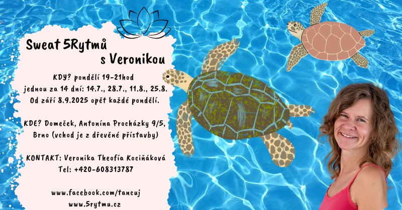 Letní Sweat 5Rytmů s Veronikou