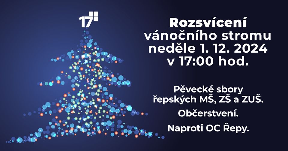 Rozsvícení vánočního stromu
