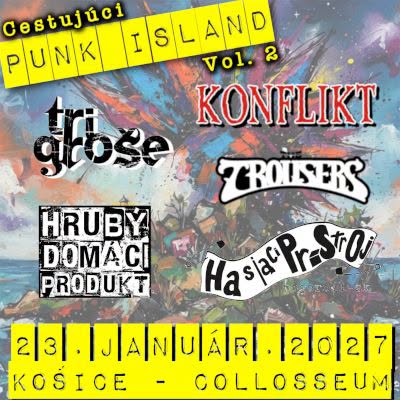 Cestujúci PUNK ISLAND vol.2 Košice