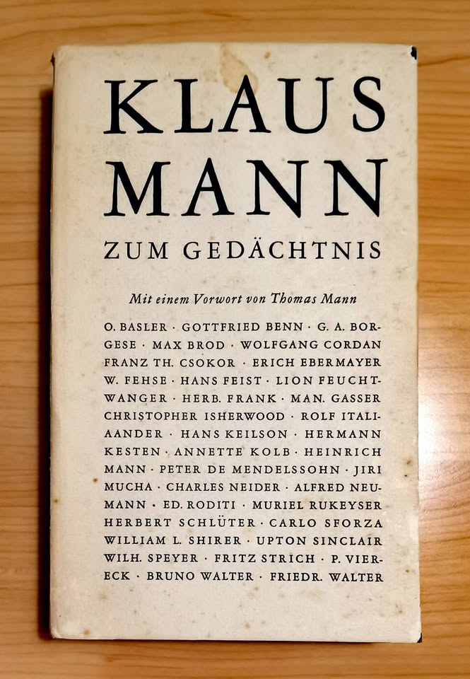 75 years "Klaus Mann to memory"