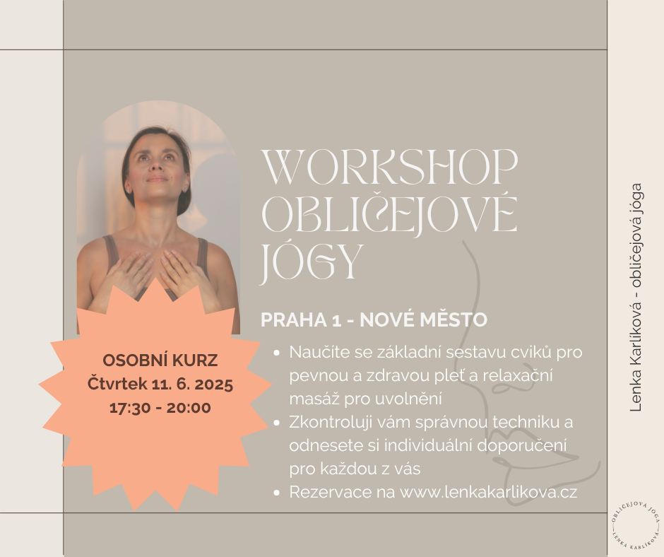 Obličejová jóga workshop