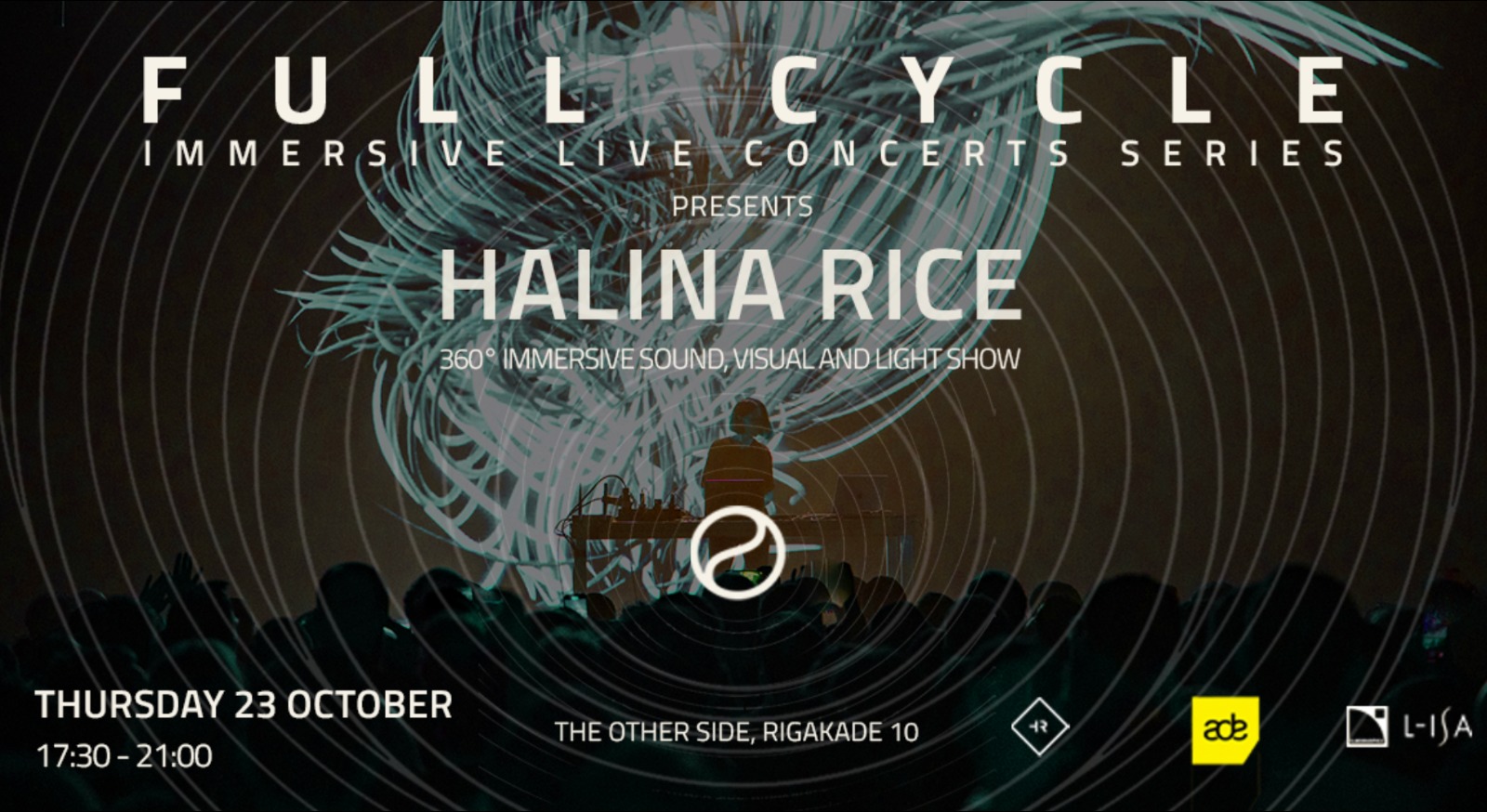 FULL CYCLE: Halina Rice [LIVE] 360° immersive sound, visual & light concert