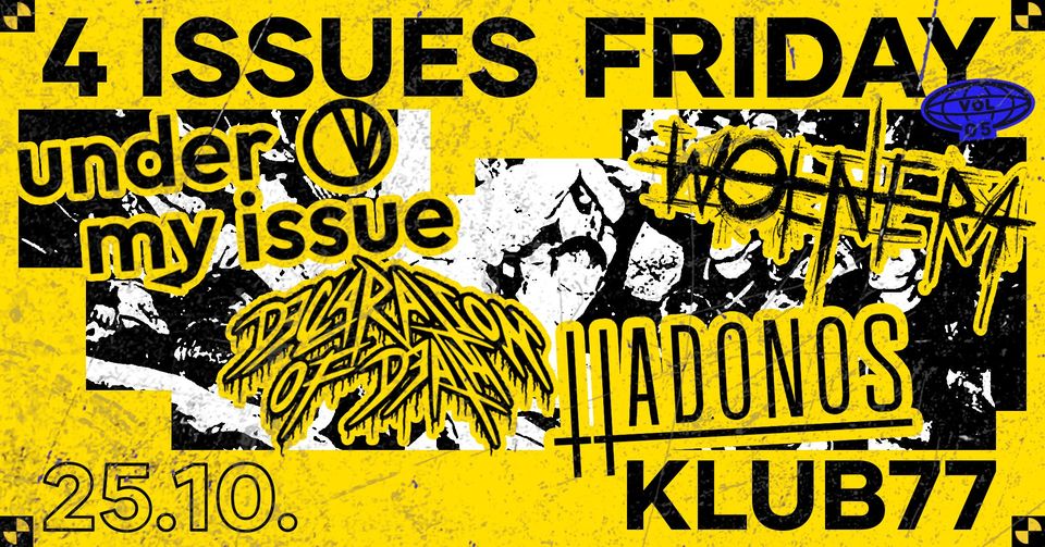 4 ISSUES FRIDAY VOL.5