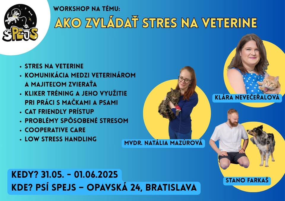 Ako zvládať stres na veterine