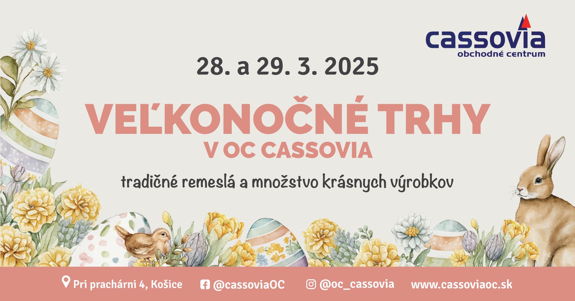 Veľkonočné trhy v OC CASSOVIA