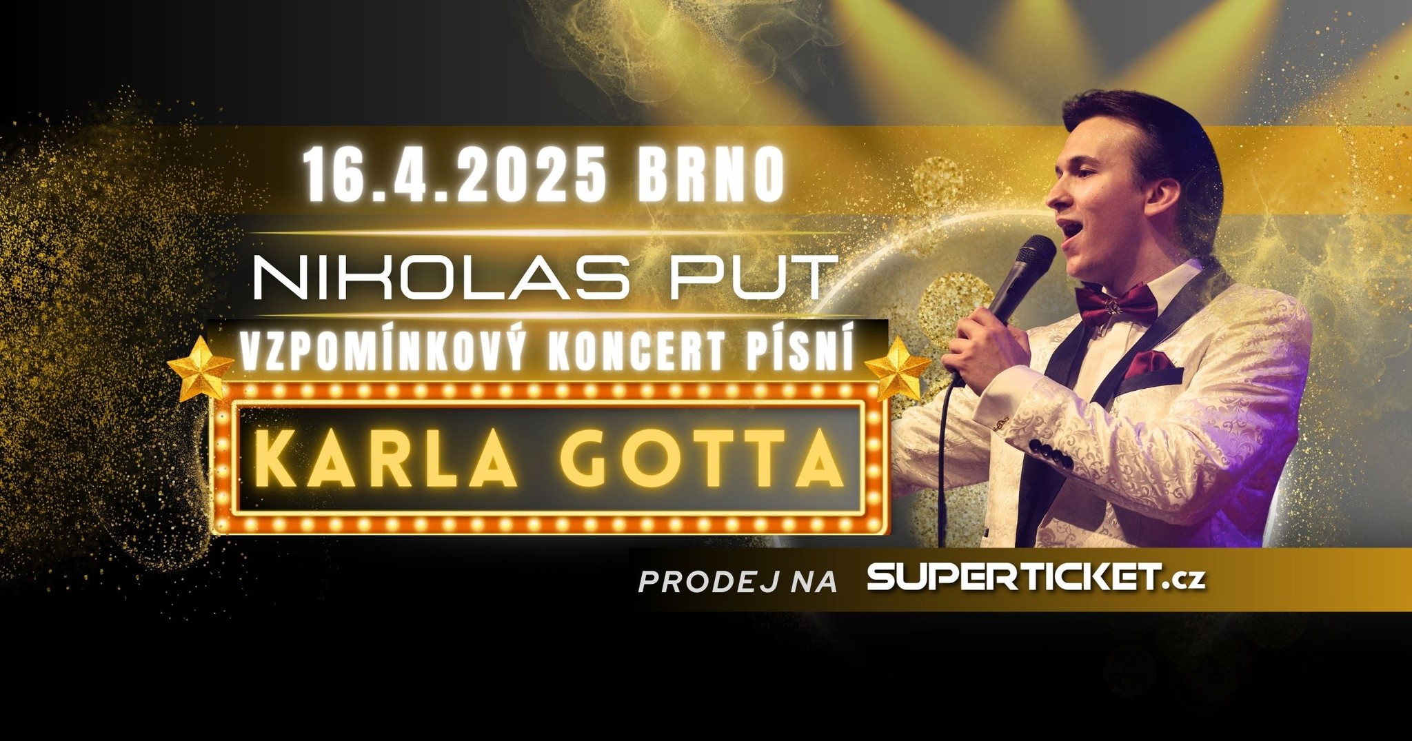 Vzpomínkový koncert písní Karla Gotta - Brno