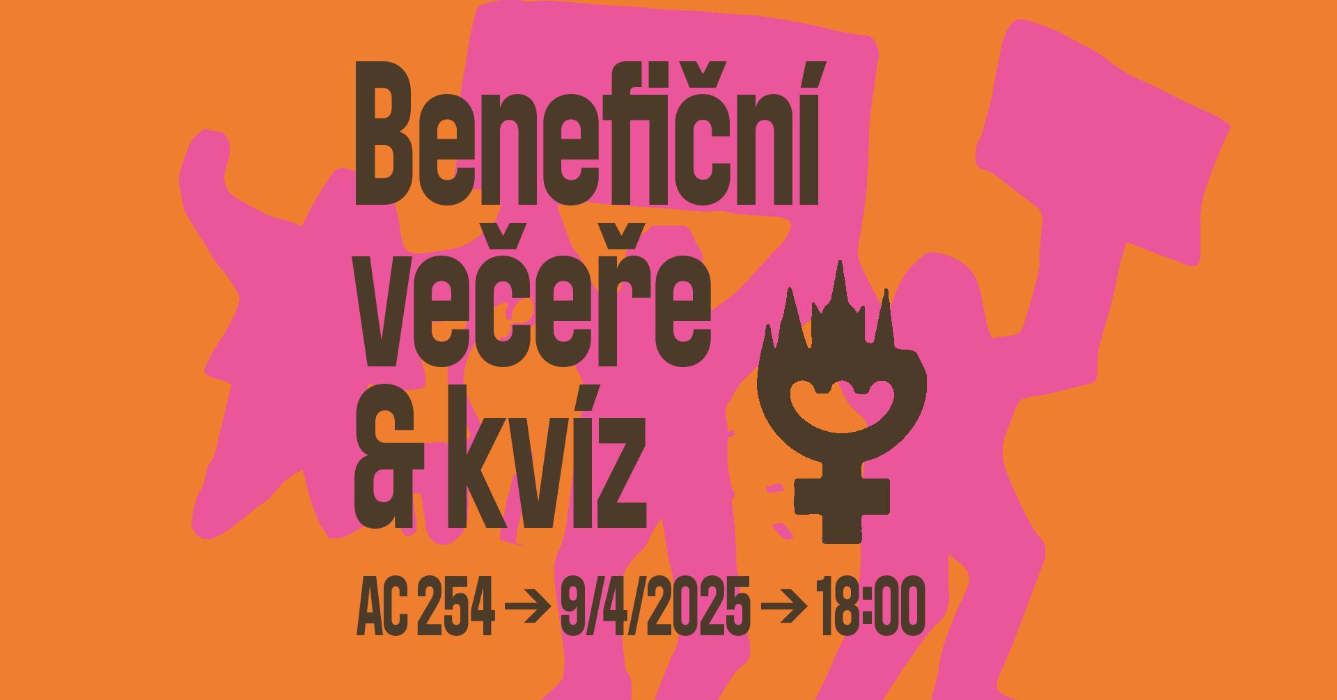 Benefiční večeře a kvíz!