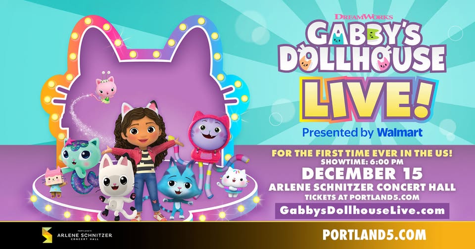 Gabby’s Dollhouse Live! Presented by Walmart | Arlene Schnitzer Concert Hall