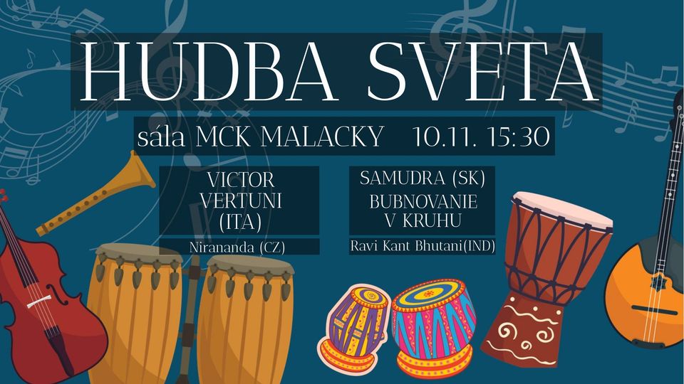 Festival Hudba Sveta 2024 v Malackách
