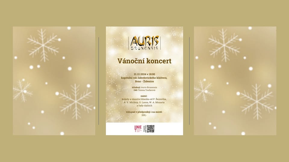 Vánoční koncert v Brně