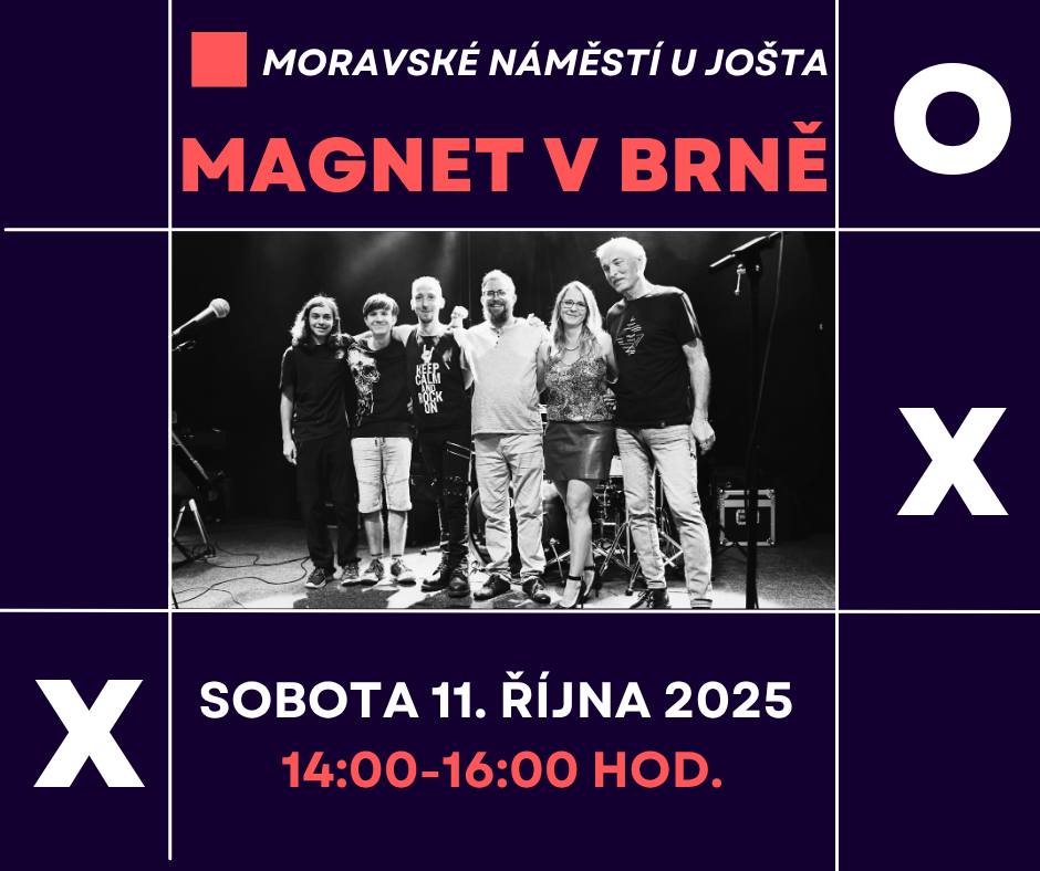 Magnet in Brno - Xo on Square